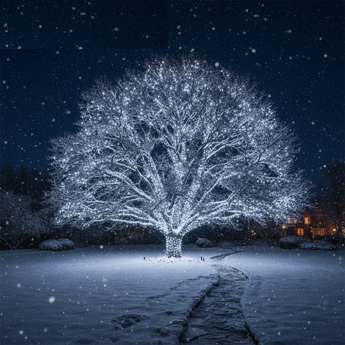 Karácsonyi fényfüzér